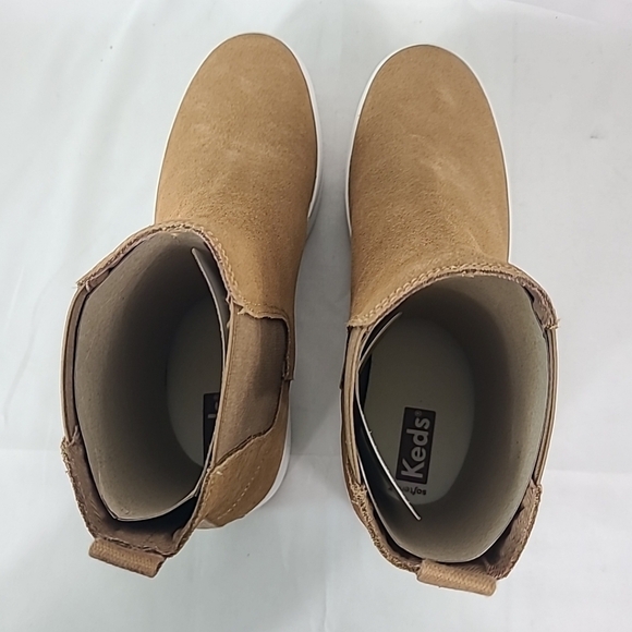 COPY - NEW Keds The Platform Chelsea Lug Boot Women's Brown Suede 8.5 M NIB - Picture 5 of 7